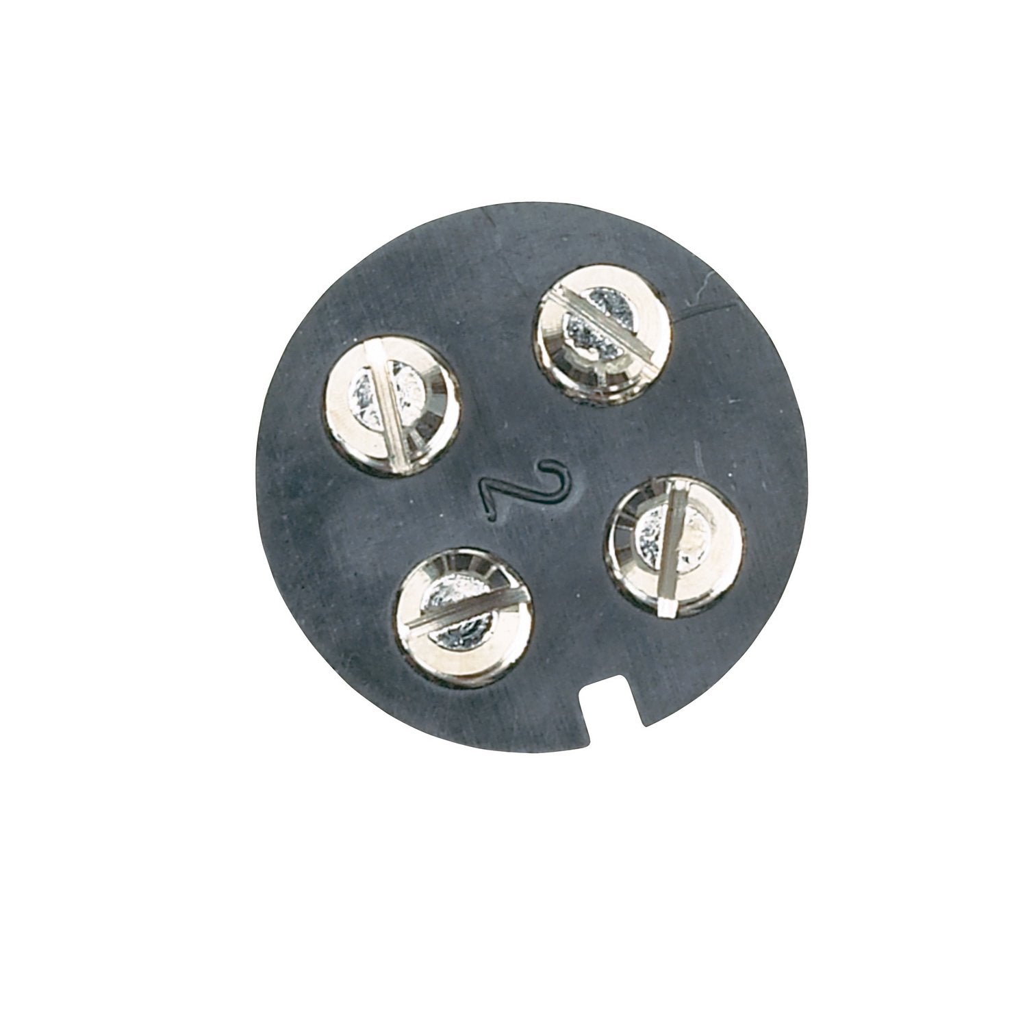 Hopkins 4 Pole Round Car End Connector 6 - 12 V