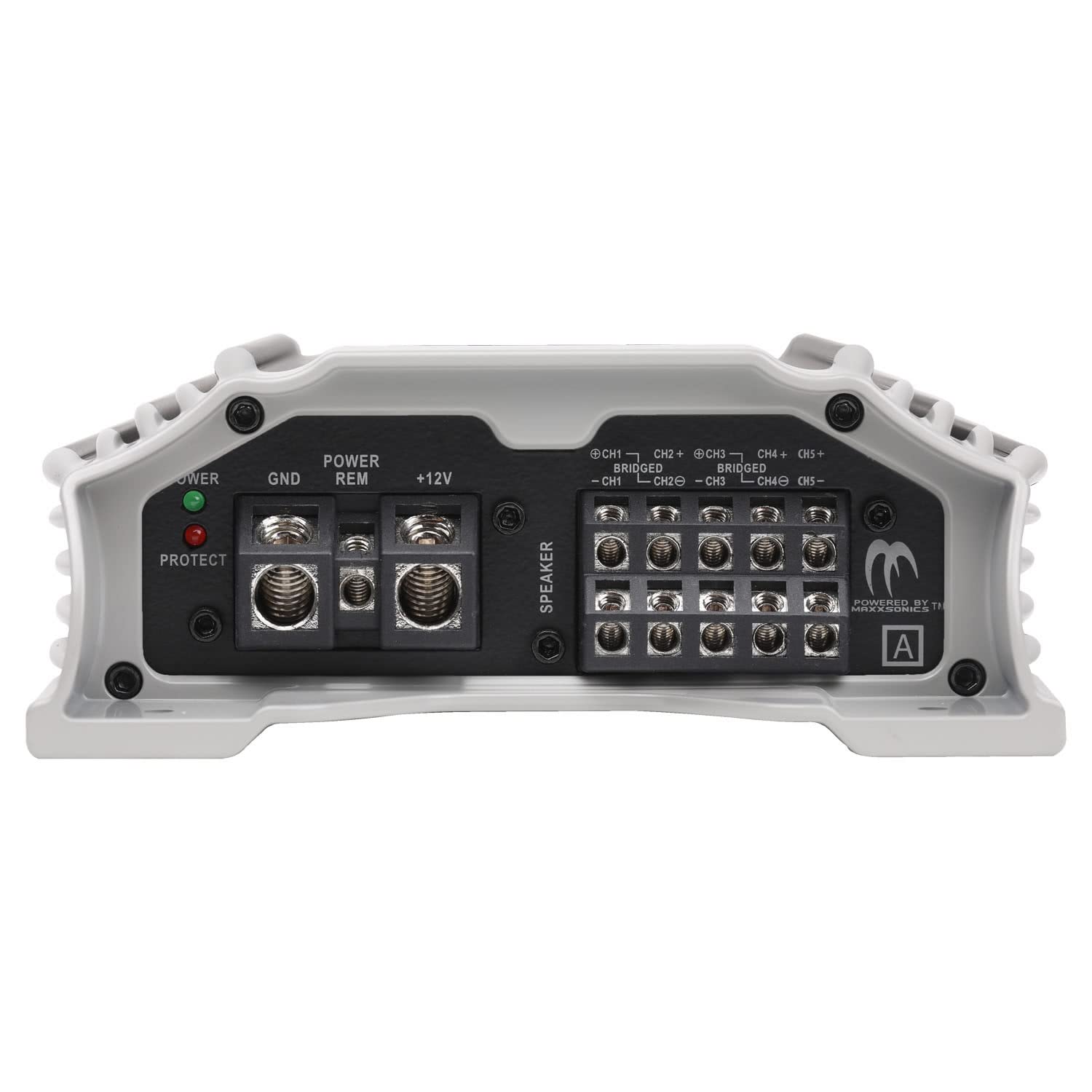 POWERZONE Crunch PZ2-2030.5D 2000 Watt Mono Amplifier, 5-Channel Car Audio Amplifier, Bass Remote Included