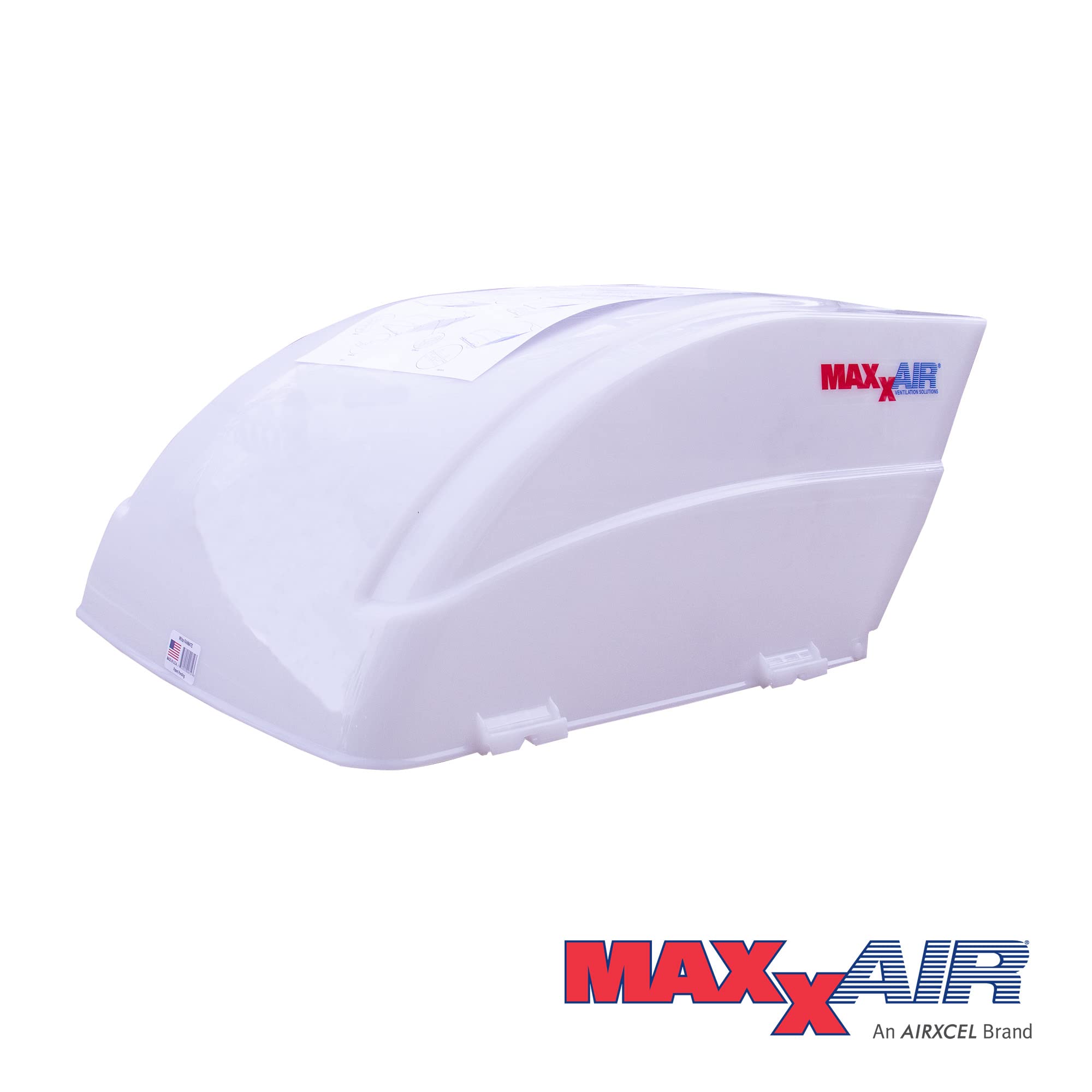 FANMATE MAXXAIR 00-955001 Cover with EZ Clip Hardware, Constant Airflow, Super Tough, White Fan/Vent