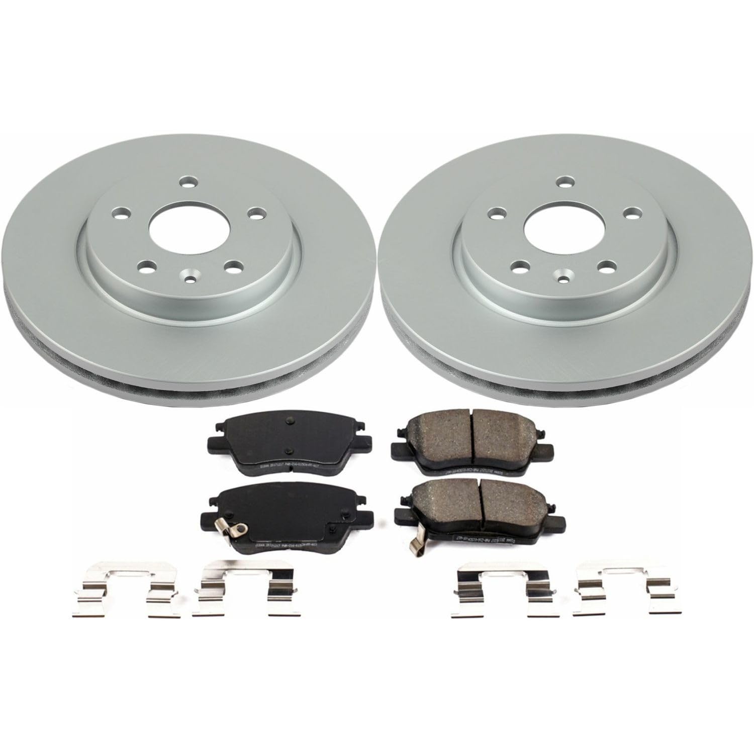 Z17 Evolution Power Stop Geomet® Coated Brake Kit Front CRK7399