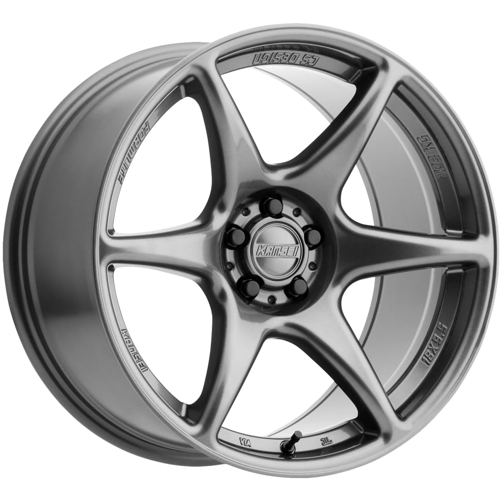 Kansei Tandem K11G Gun Metal Wheel (18 x 9.5 inches /5 x 100 mm, 22 mm Offset)