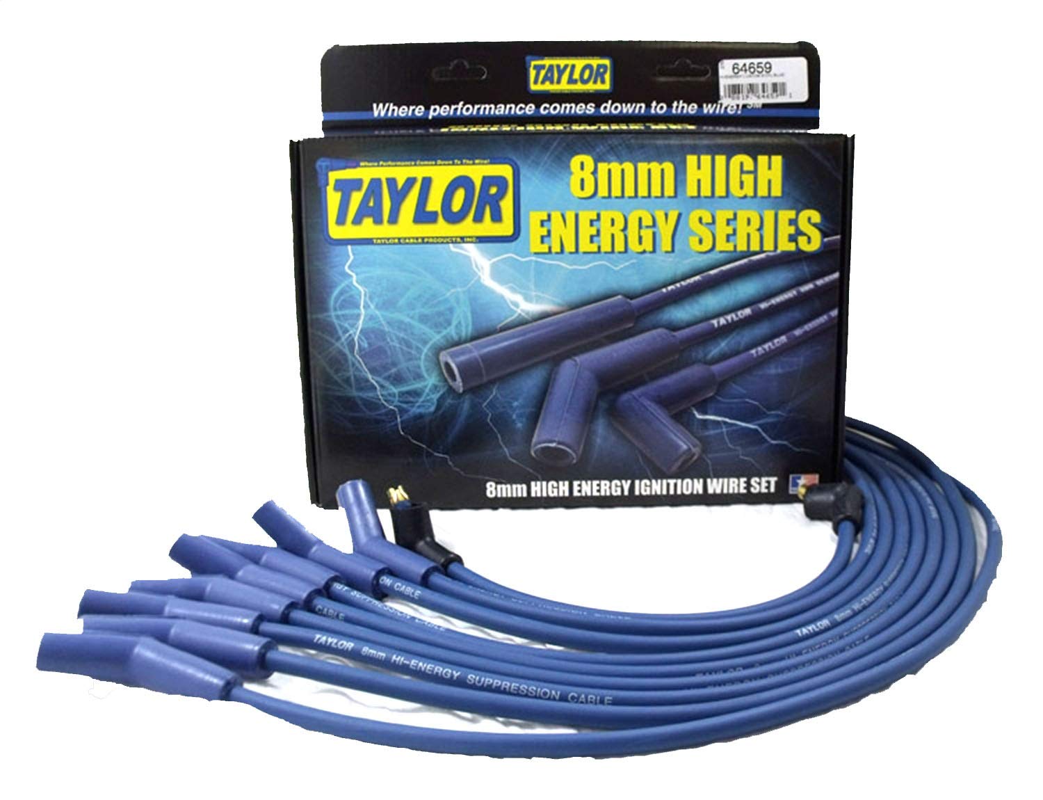 Hi-Energy Taylor 64659 Custom 8 Cyl Blue