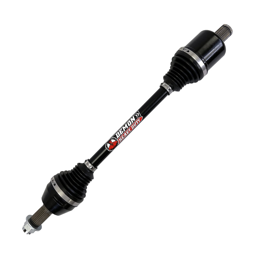Demon Powersports Heavy Duty Rear Left/Right Axle for (2020-21) Polaris Sportsman/Scrambler 1000, In 4340 Chromoly Steel, In Dual Heat Treated Strength, Wider Angles OEM: 1334203