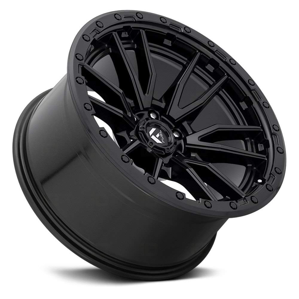 D679 Fuel REBEL Black Wheel with Painted and TPMS Compatible (18 x 9. inches /6 x 67 mm, 1 mm Offset)