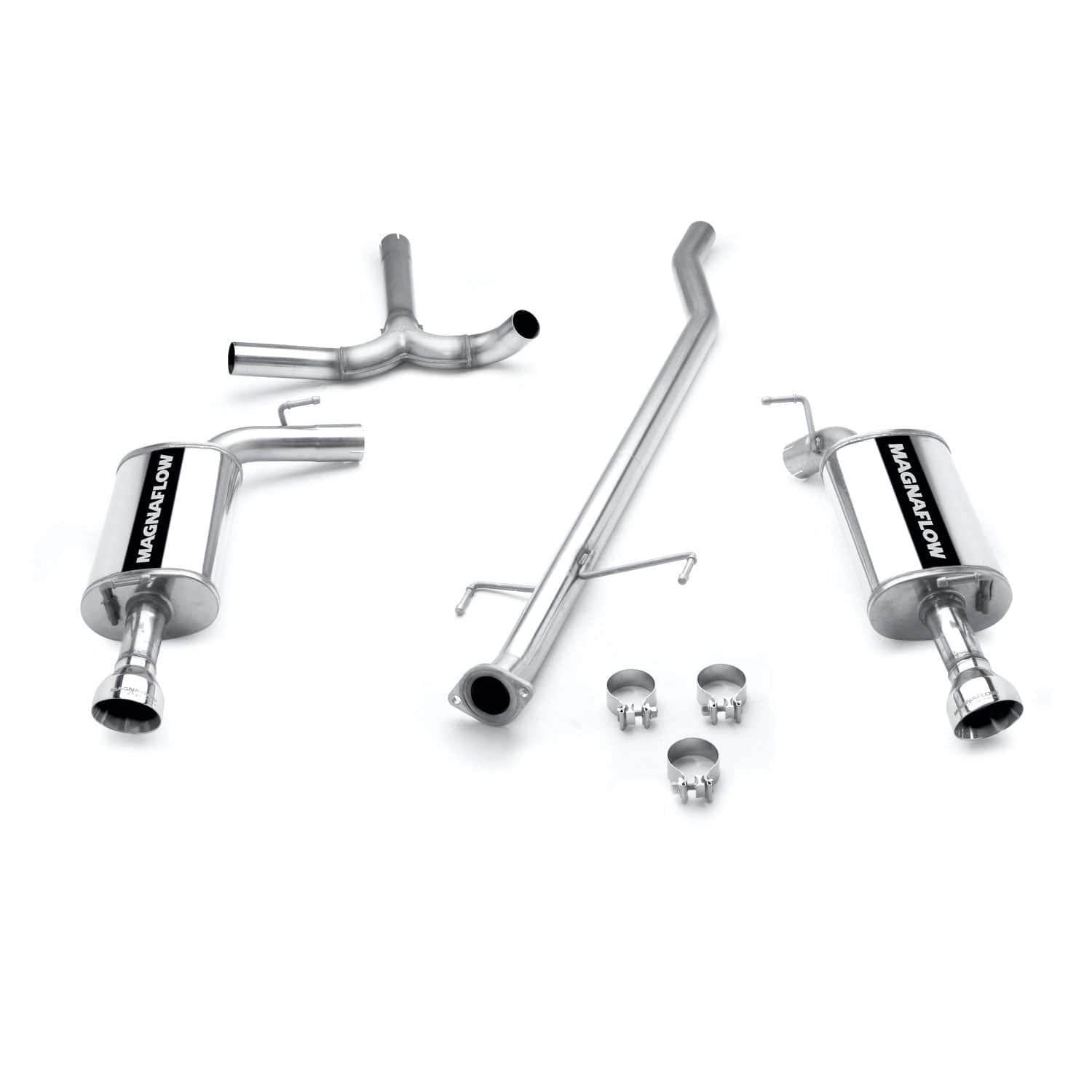 Performance MagnaFlow Exhaust System 16609: Cat-Back, Street Series, Compatible with 2006-2007 Mazda 6