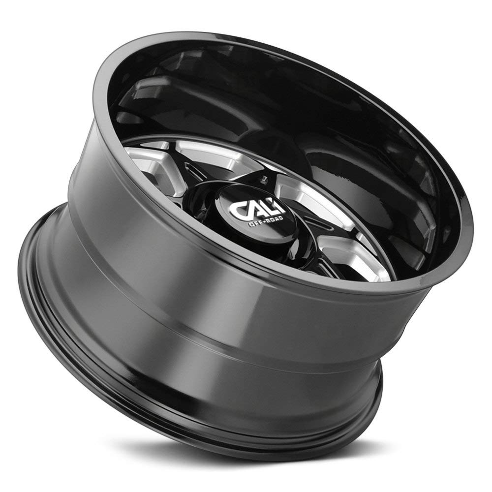 Black CALI OFF-ROAD SEVENFOLD Wheel with Painted (20 x 12. inches /6 x 139 mm, -51 mm Offset)