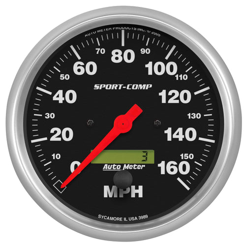 American Muscle Auto Meter 1255 2-1/16" Water Temperature Gauge