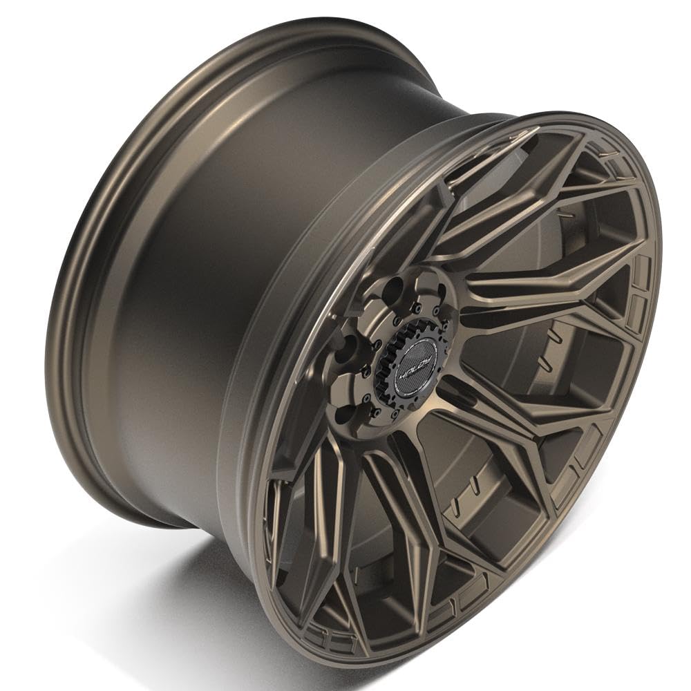 20 Inch 4PLAY Wheels Rim 4P83 Fits 6x135 & 6x139.7 20x10 Satin Bronze (1)