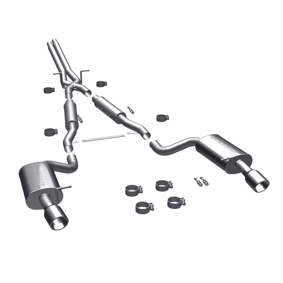 Large MagnaFlow Stainless Steel Performance Exhaust System Kit