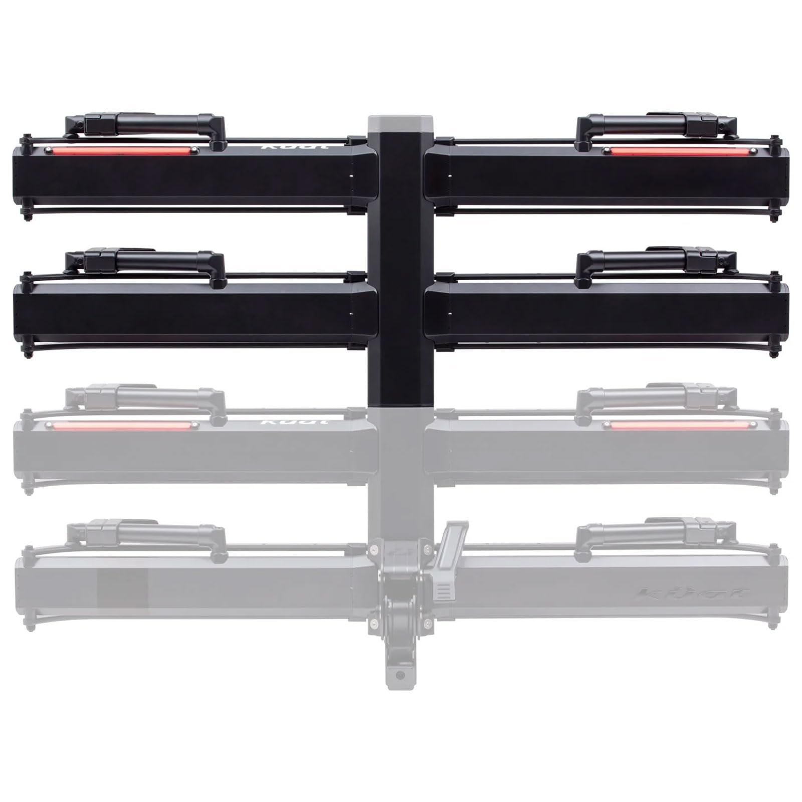 Piston Pro X KUAT 2-Bike Add-On - Rugged Durable Kashima-Coated Portable No Frame Contact Easy-to-Attach Bicycle Rack Expansion Kit Compatible with 2" Piston Pro X LED Hitch Rack