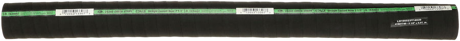 Gates 24240 Precision Brand Green Stripe 2-Ply Straight Coolant Hose