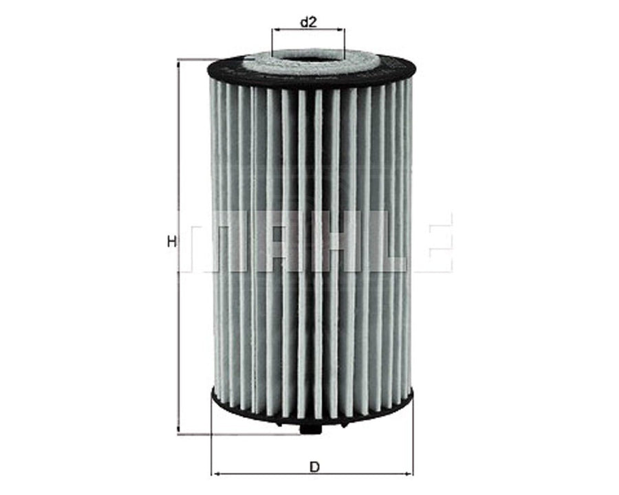 ECO MAHLE OX 978D Engine Oil Filter