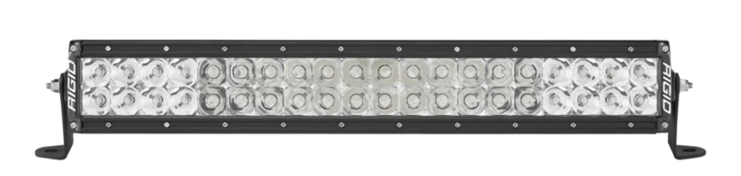 E-Series PRO LED Light - RIGID INDUSTRIES, Spot/Flood Optic Combo, 20 Inch, Black Housing, Driving Lights, LED Lights, Off Roading Driving Lights, Fits Trucks, UTV, ATV, Pickup Truck & SUV (120313)