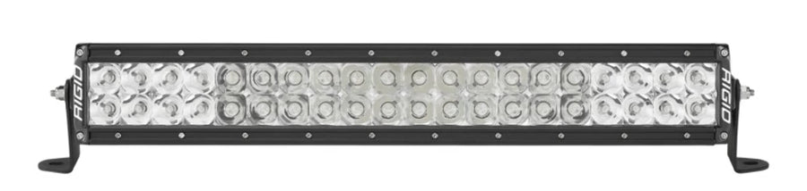 E-Series PRO LED Light - RIGID INDUSTRIES, Spot/Flood Optic Combo, 20 Inch, Black Housing, Driving Lights, LED Lights, Off Roading Driving Lights, Fits Trucks, UTV, ATV, Pickup Truck & SUV (120313)
