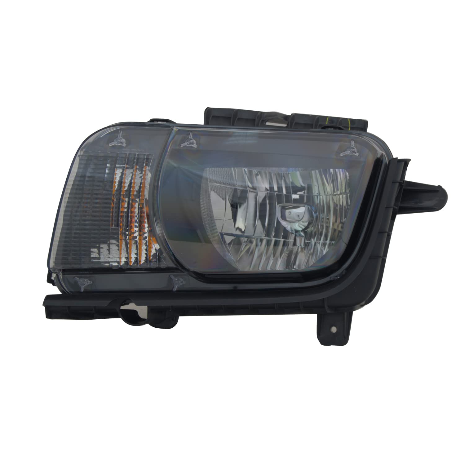 Left TYC Headlight Assembly Compatible with 2010-2013 Chevrolet Camaro
