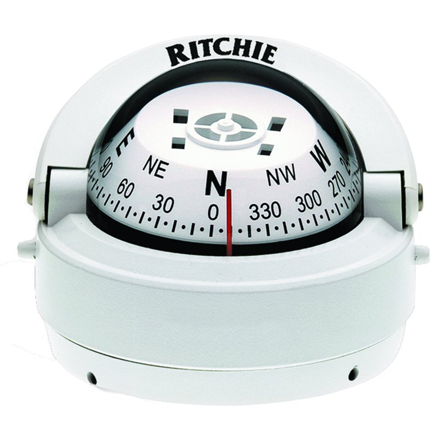 Explorer Compass Ritchie S-53W - Surface Mount - White