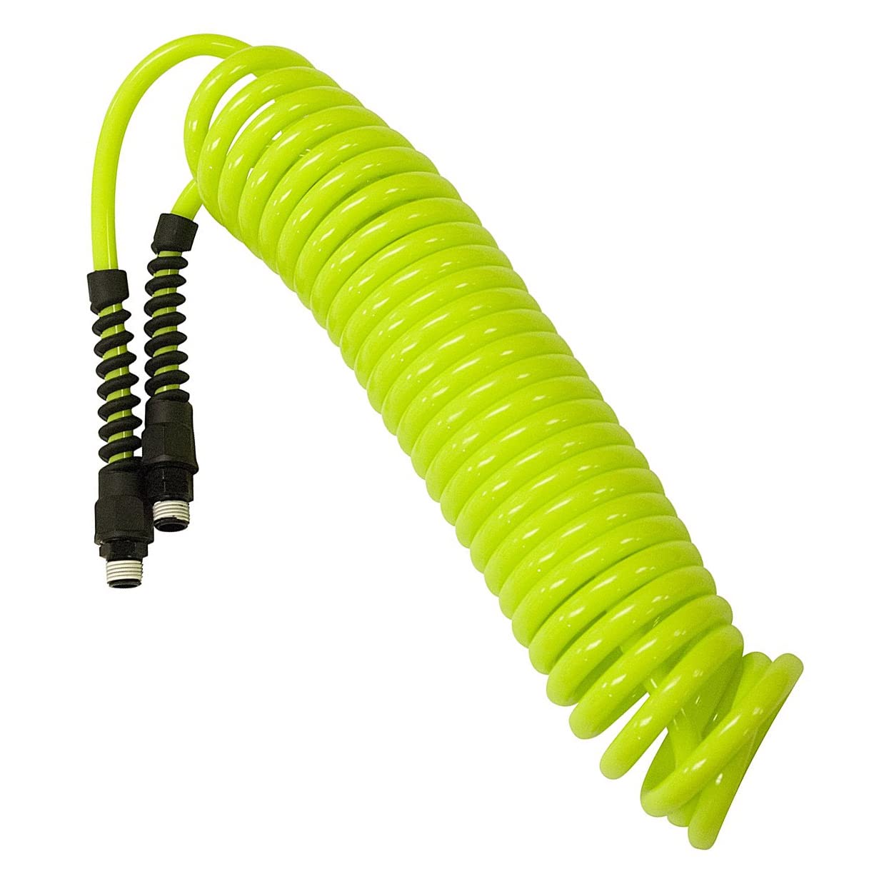 Polyurethane Flexzilla Recoil Air Hose, 1/4 in. x 25 ft., ZillaGreen - LP1425AFZ