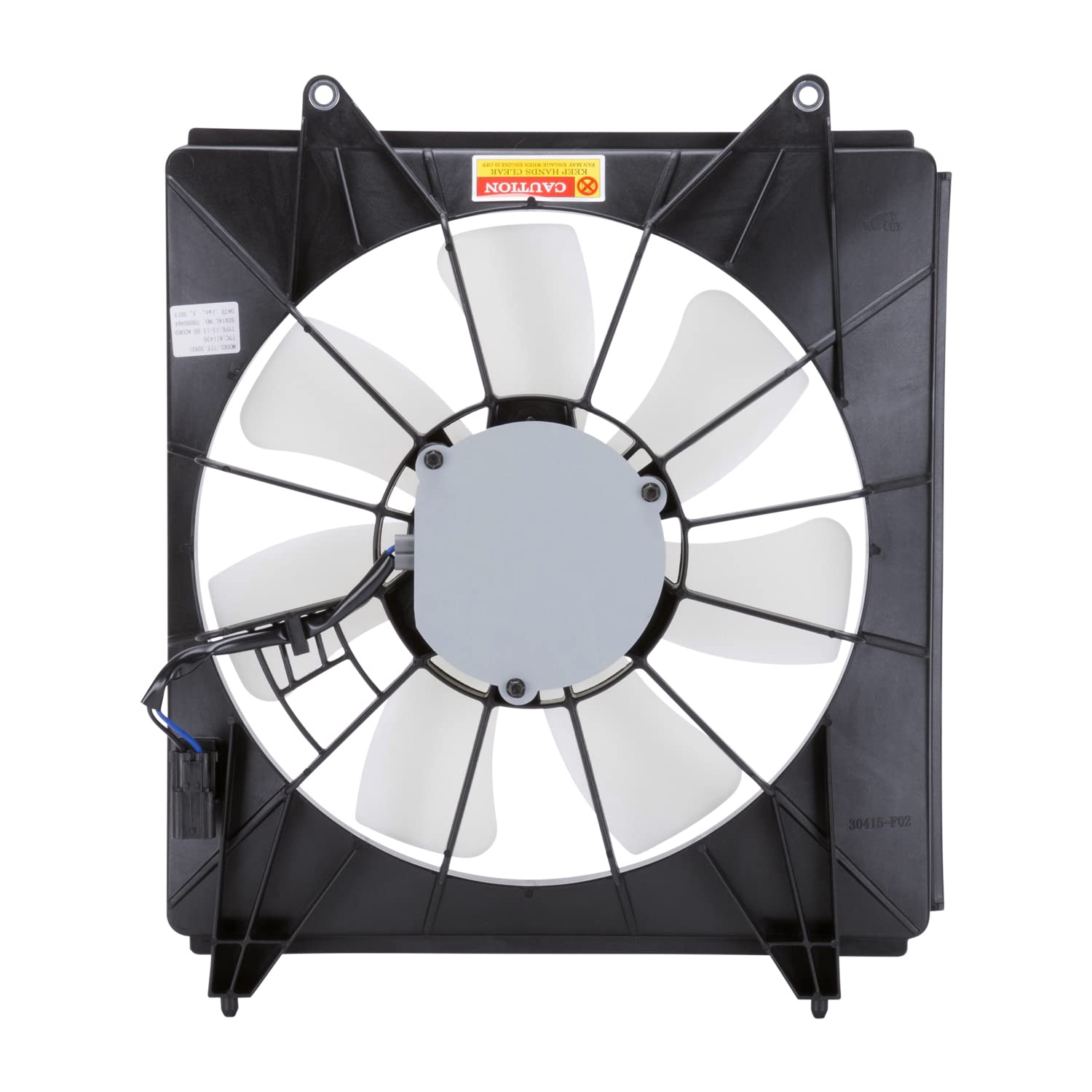 Cooling Fan Assembly TYC 611430 Compatible with 2013-2017 Honda Accord