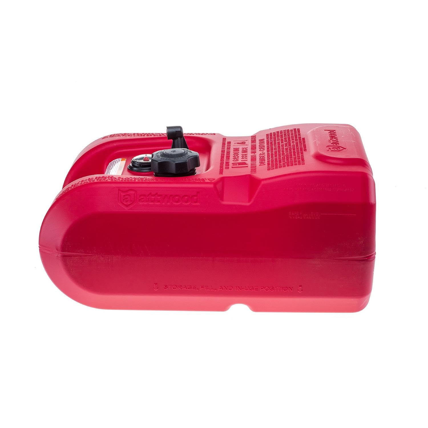 6 Gallon Attwood 8806LPG2S EPA Certified Portable Fuel Tank with Gauge
