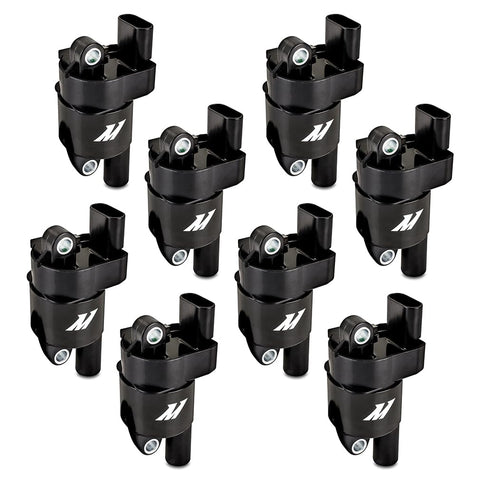 Mishimoto Coil Ignition, Compatible with GM LS2/LS3/LS4/LS7/LS9 (Round), Set of 8