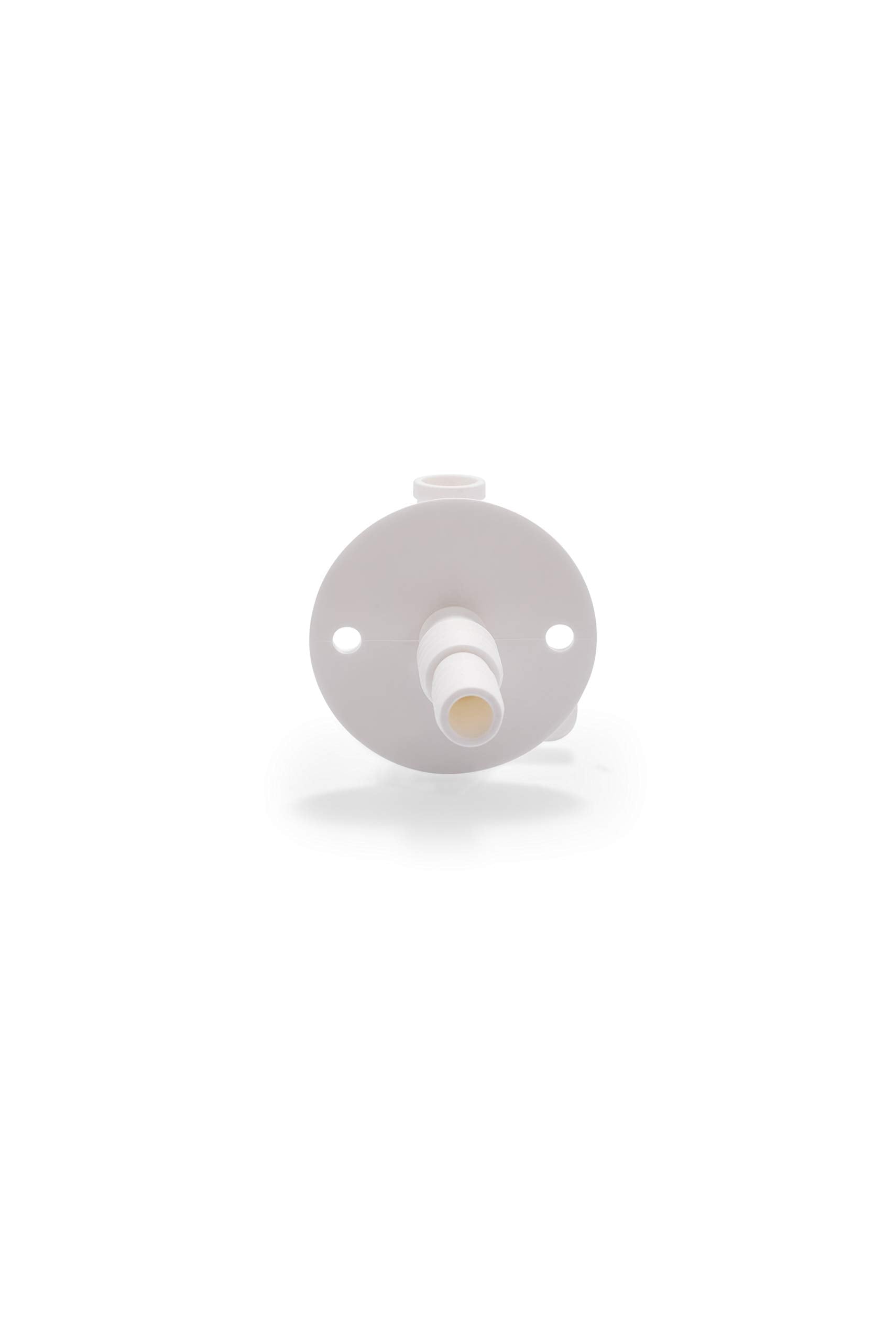 Camco Water Tank RV Drain Valve | Features a Durable Plastic Construction, Comes with a Flange, and is Used with 3/4-Inch or 1/2-Inch Vinyl Tubing (22223)