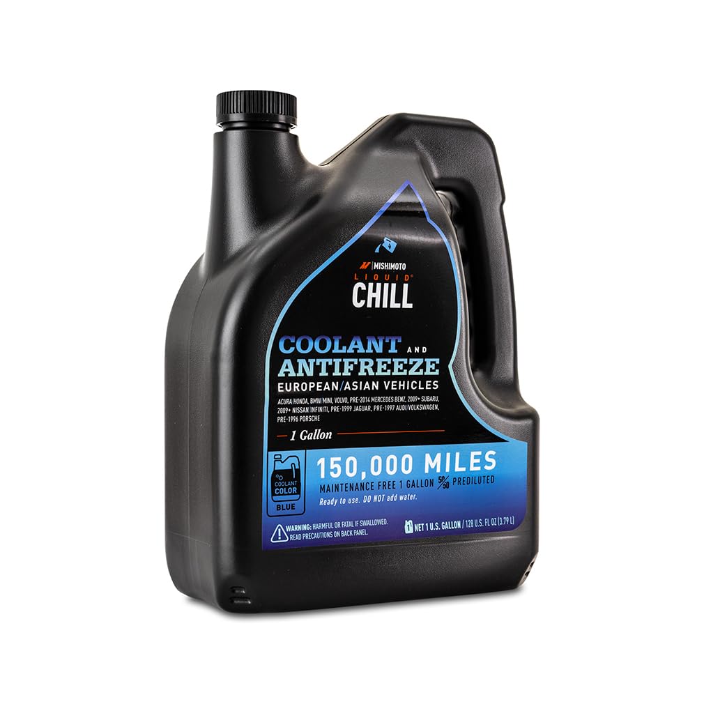 Liquid Chill® Mishimoto OE Coolant, Blue, European/Asian Vehicles, 1 Gallon