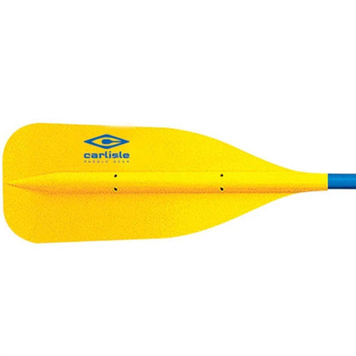 Polyethylene-Clad Aluminum Carlisle Standard 2-Piece Kayak Paddle (Yellow/Blue, 90 Inches)
