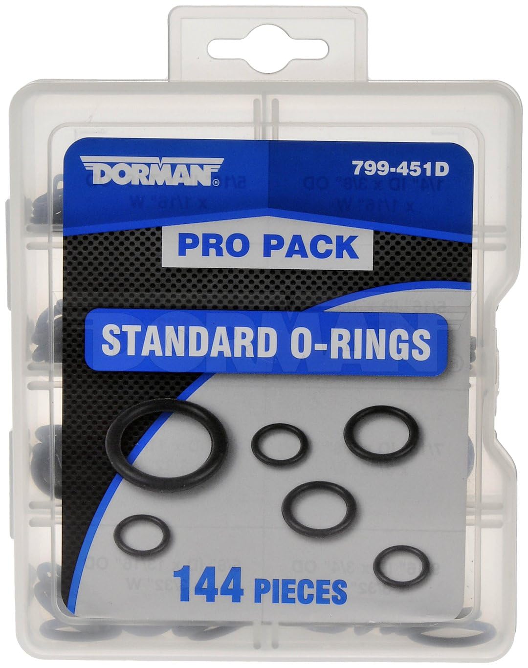 144 Pieces Pro Pack Standard O-Rings