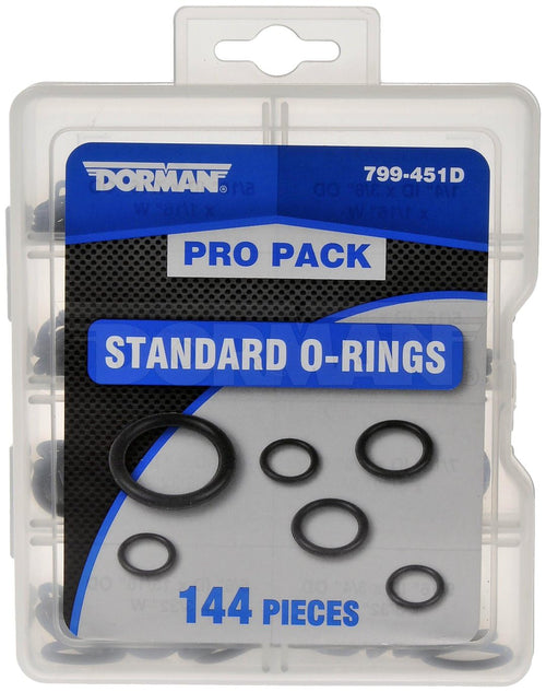 144 Pieces Pro Pack Standard O-Rings