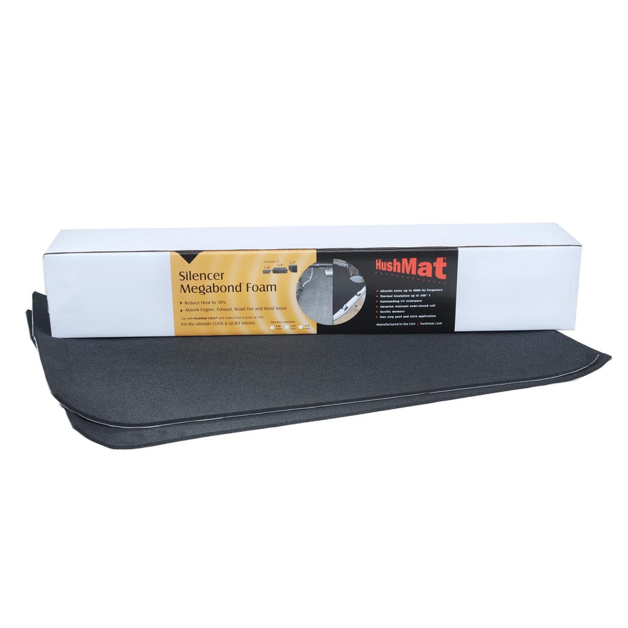 HushMat Silencer Megabond Door/Hoodliner Kit 20200 - (2) 23" x 36" Sheets - 1/4in Thick 11.5 SqFt.