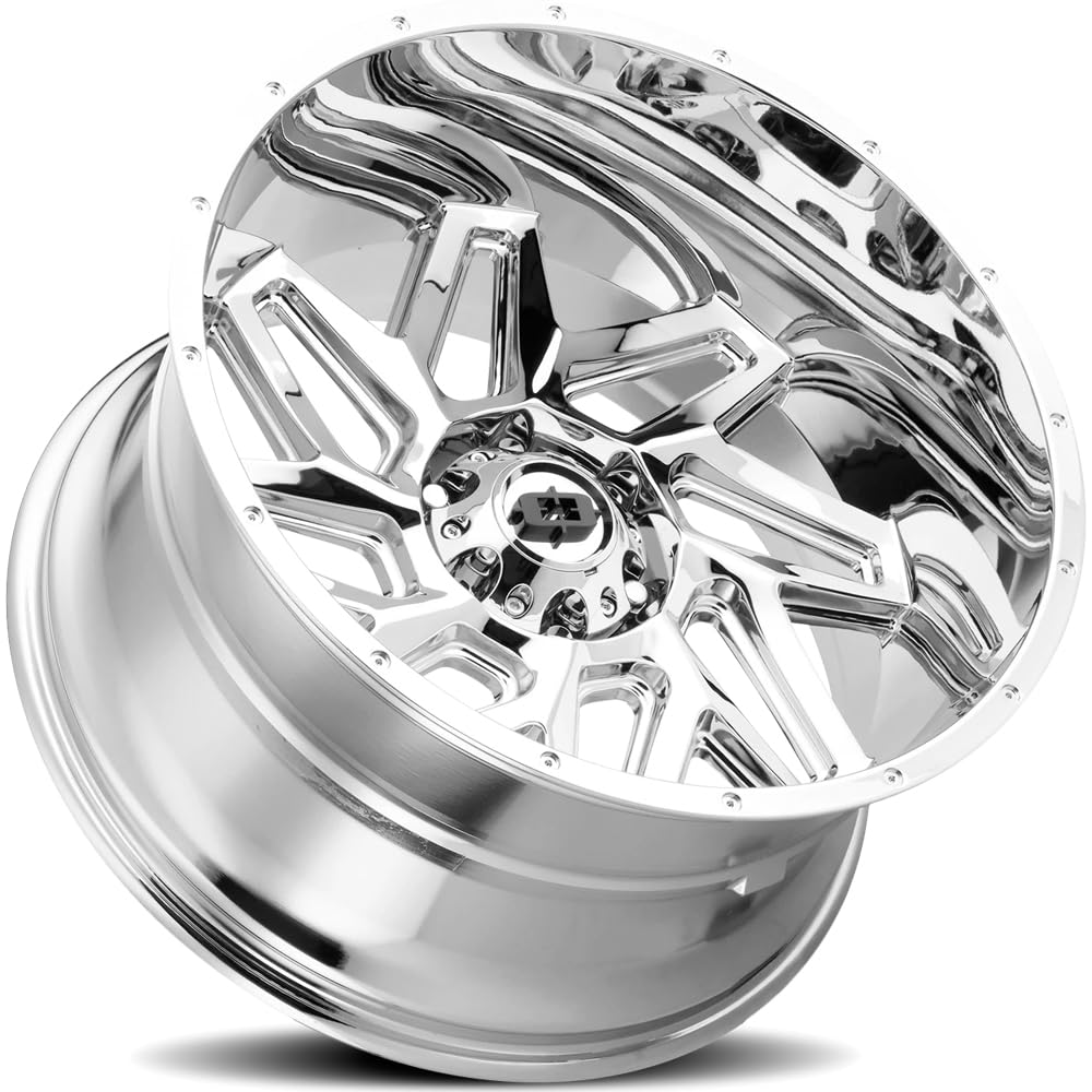 1-22x14 Vision Offroad Spyder 361 Chrome 8x170-76 361-22470C-76 Rim!