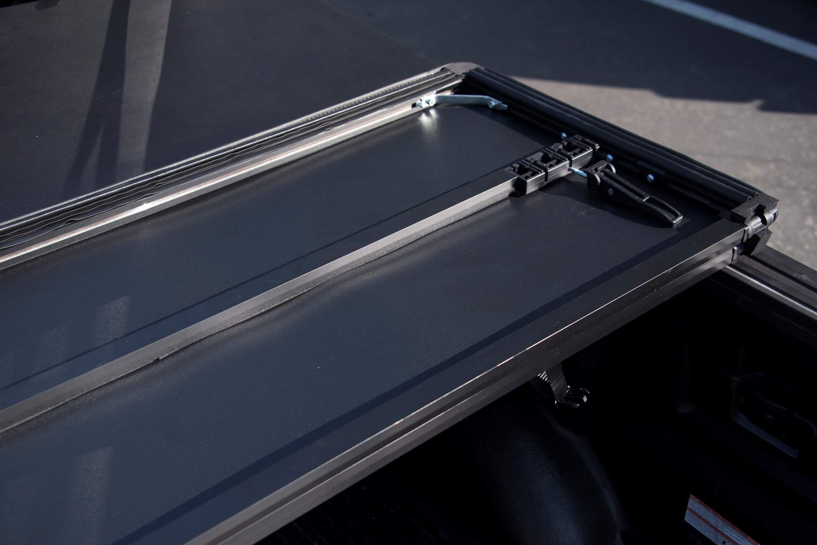 CoveRex TF Series Armordillo USA Lightweight Soft Vinyl Tri-Fold Truck Bed Tonneau Cover Fits 1994-2003 Chevy S10 GMC S15 Sonoma / 1996-2000 Isuzu Hombre 6 Ft (72") Bed