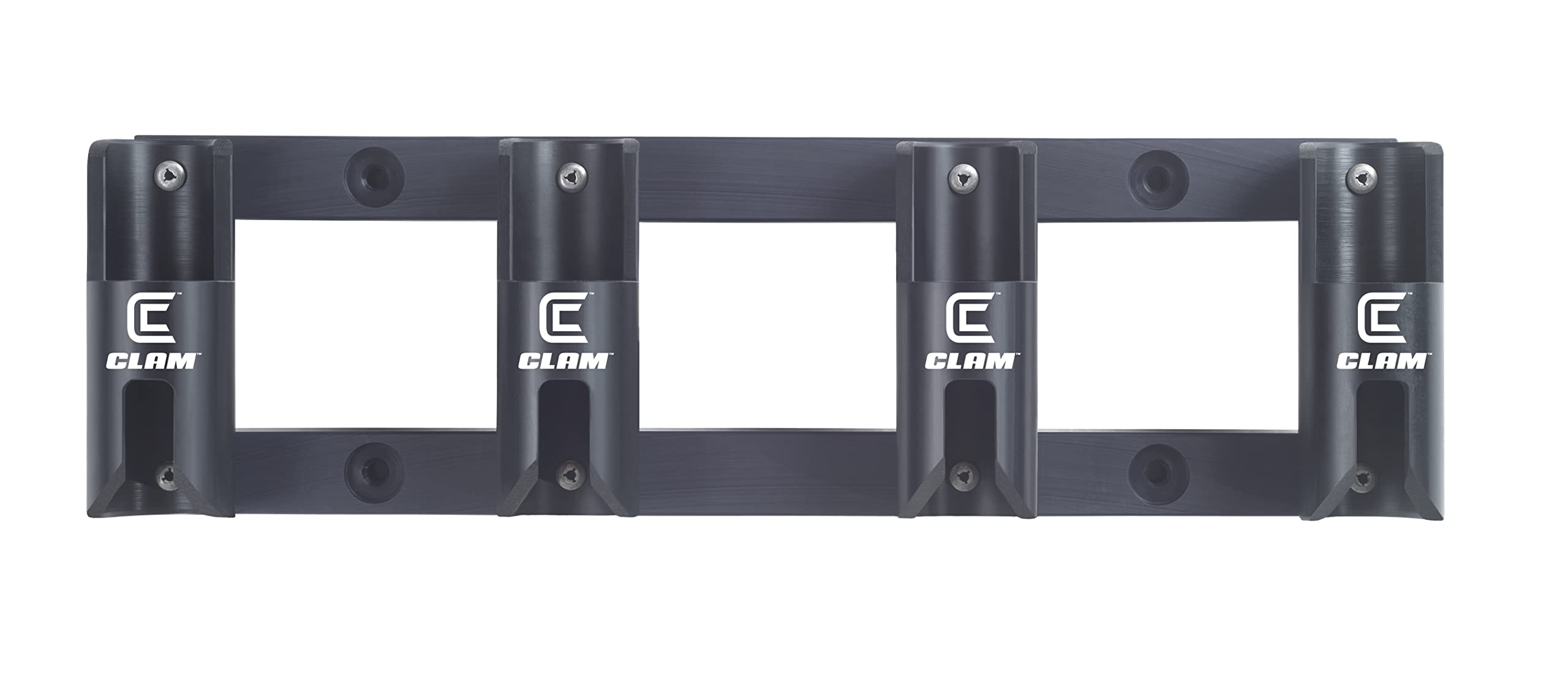 Clam 4 Rod Holder Multi Position 9556, Black