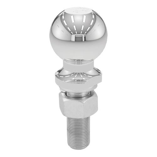 CURT Chrome Trailer Hitch Ball 40075, 6,000 lbs, 2-5/16-Inch Diameter, 1 x 3-Inch Shank