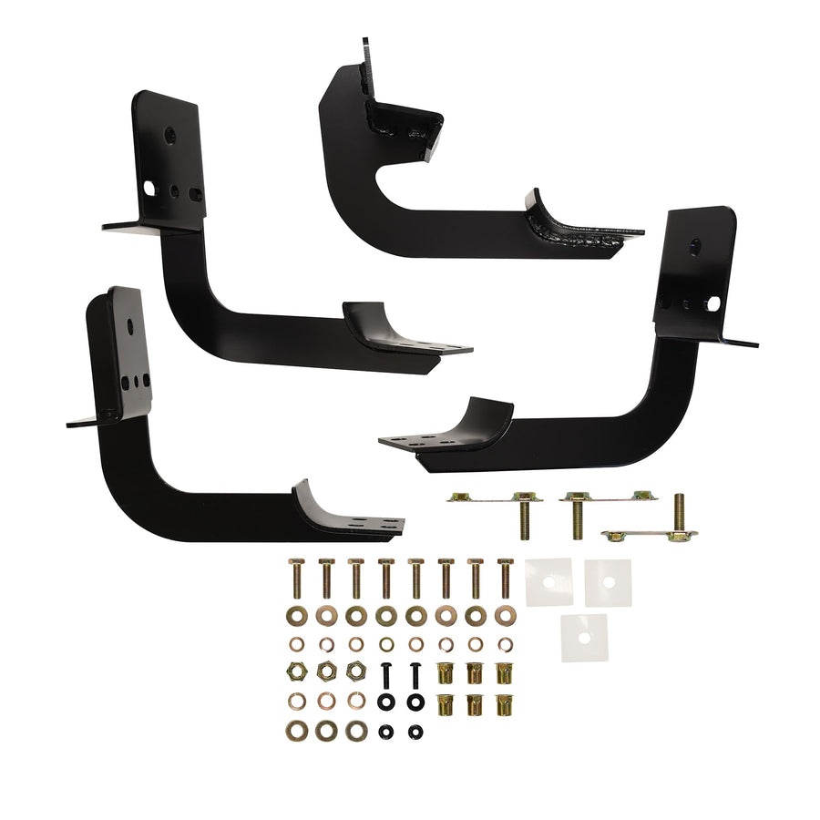 Westin Premier 22-1895 Oval Nerf Bar Mount Kit fits 2009-2018 Ram 1500 2019-2024 1500 Classic 2010-2025 Ram 2500 3500 Standard Cab Black Pair