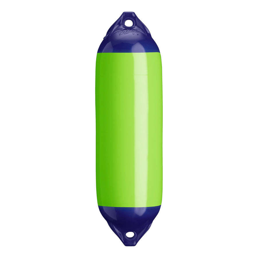 F-02 Polyform Boat Fender Standard Blue Ropehold - Lime