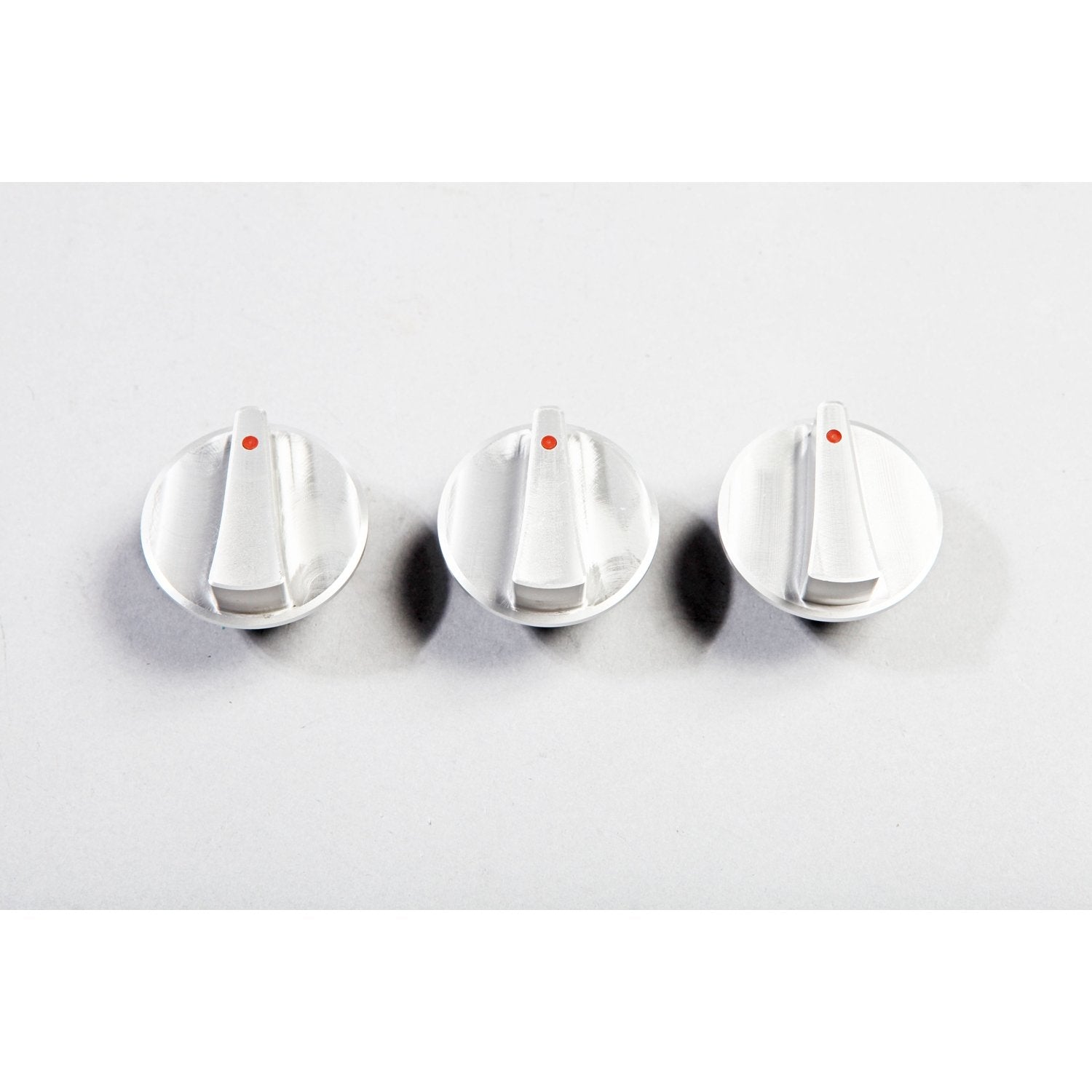Rugged Ridge JK Dash Knob for Jeep Wrangler | Aluminum, Silver | 11420.06 | Fits 2007-2010 Jeep Wrangler