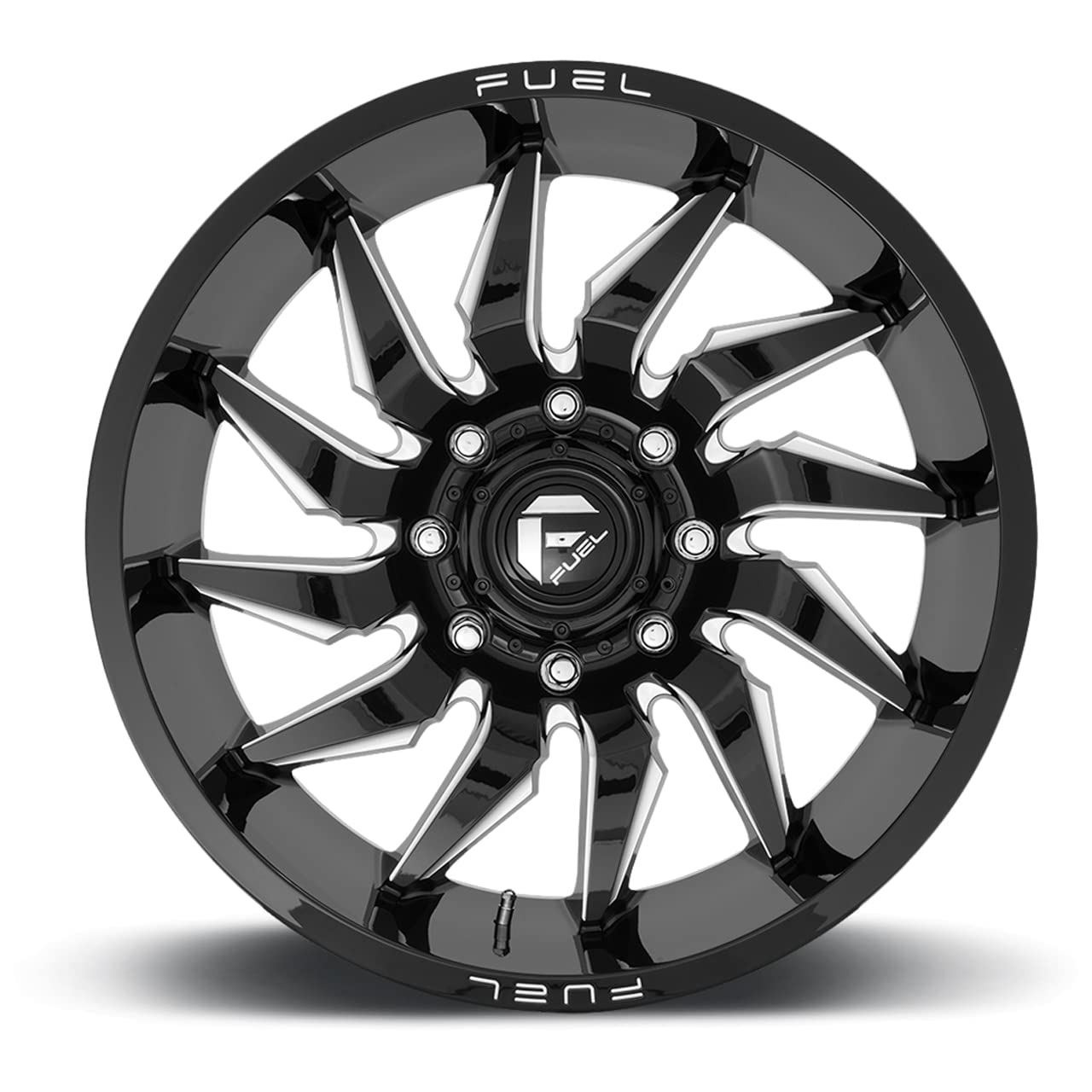 20x10 D744 SABER, Bolt Pattern: 8x170/, Offset: -18, GLOSS BLACK MILLED, set of 1