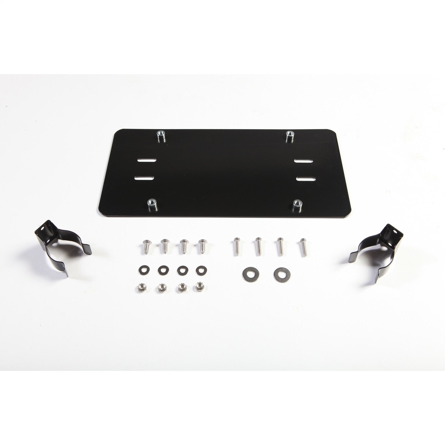 License Plate Mounting Bracket Rugged Ridge 11238.05 for Roller Fairleads