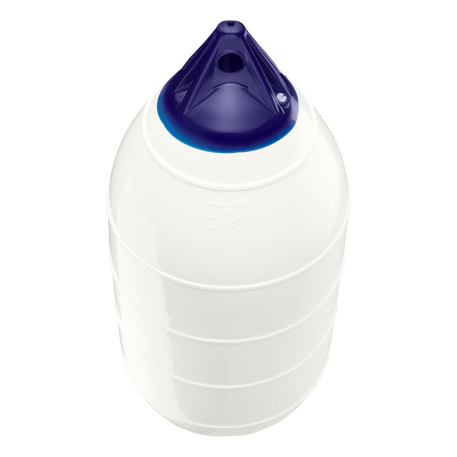 Polyform Low Drag Buoy LD-3 Standard Blue Ropehold - White Series