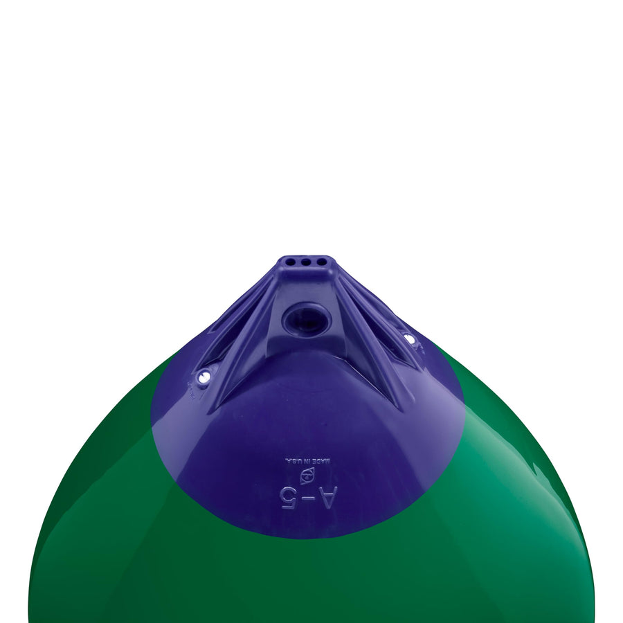 A-5 Polyform Standard Blue Ropehold - Forest Green Buoy