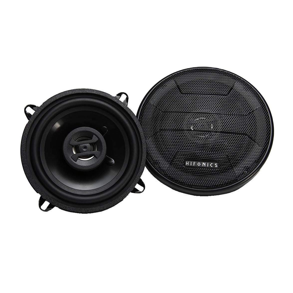 Zeus Hifonics ZS-525CX 200 Watt 5.25 Inch 2 Way 4 Ohm Car Audio Coaxial Speakers, Pair, Black