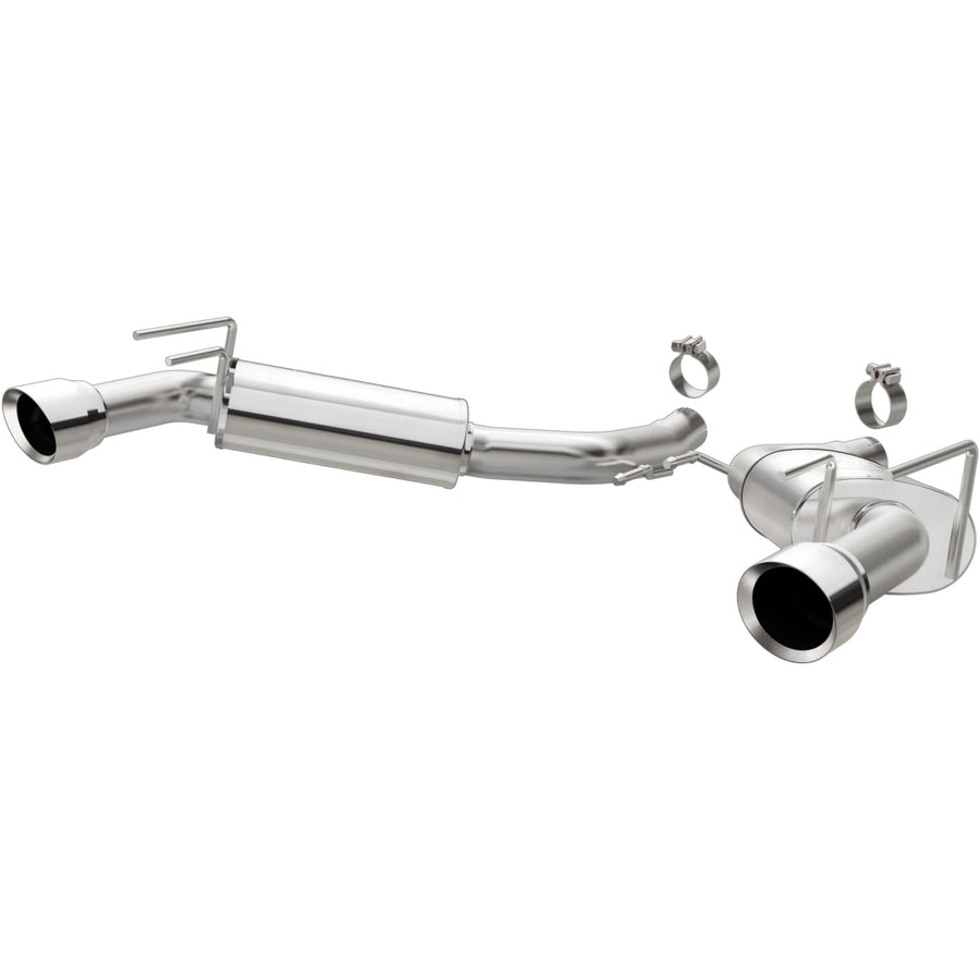 Performance Exhaust MagnaFlow System 19185: Axle-Back, Street Series, Compatible with 2014-2015 Chevrolet Camaro, Dual Split Rear Exit Style