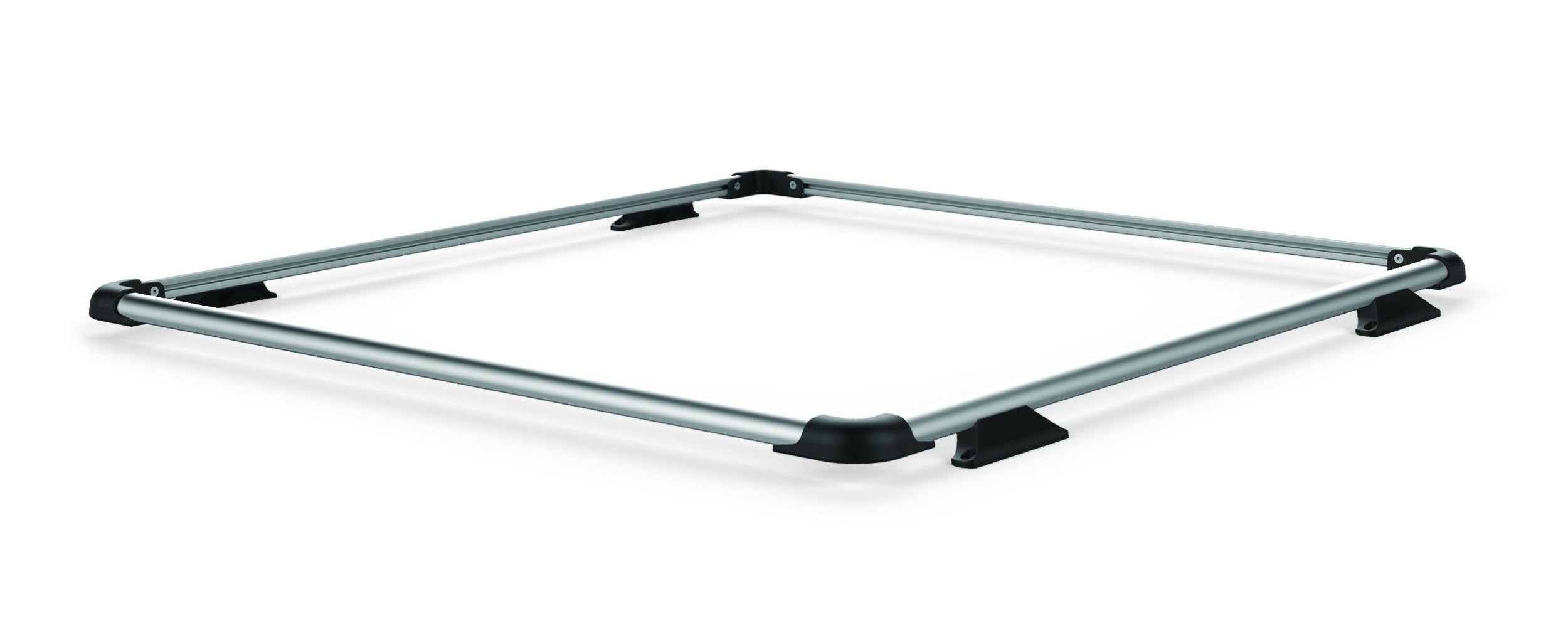 JK TeraFlex 4722070 Silver Nebo Raised Rail Roof Rack, 1 Pack