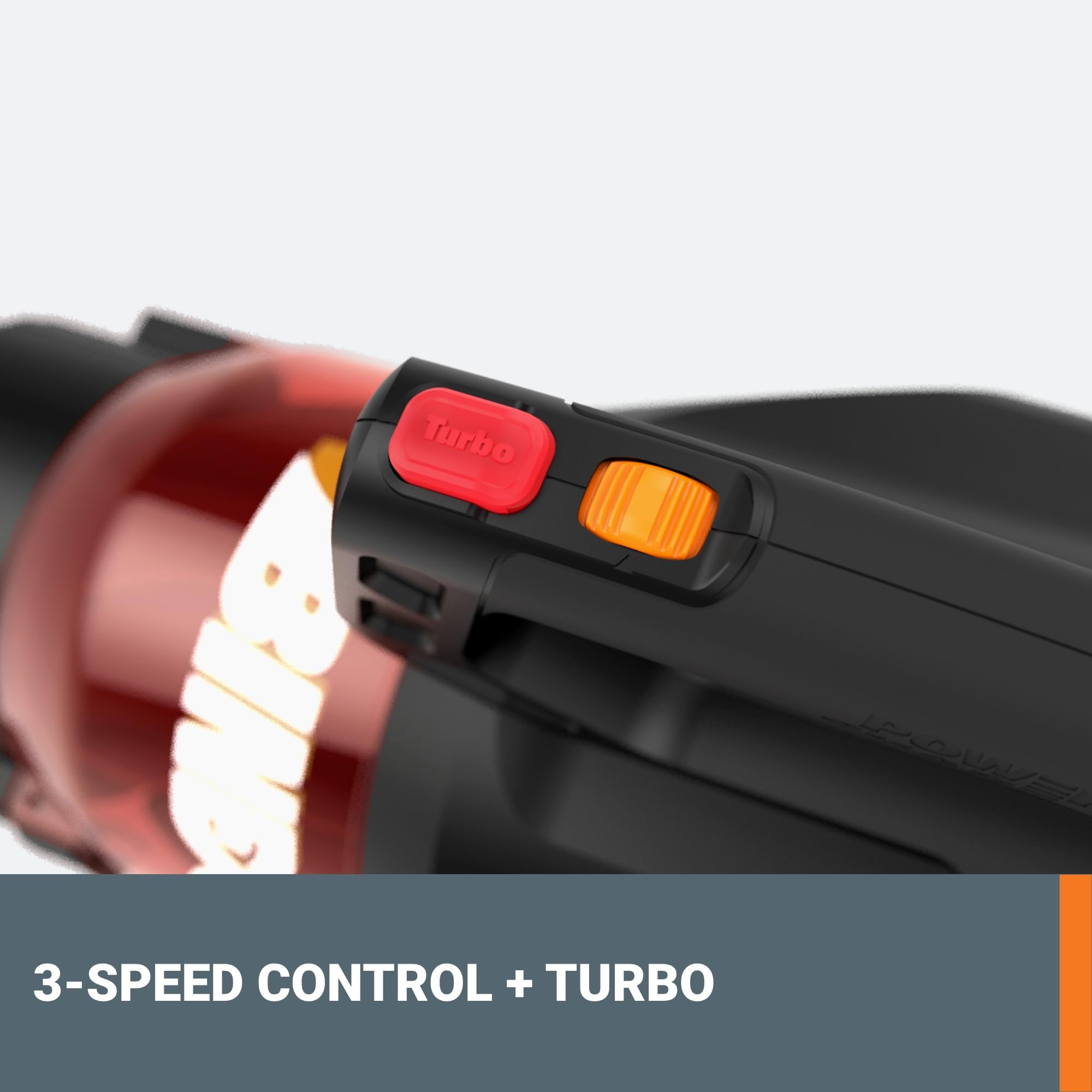 Cordless WORX Leaf Blower, Electric Blower for Lawn Care wth Brushless Motor, 2 × 2.5 Ah Batteries & Charger Included, WG584