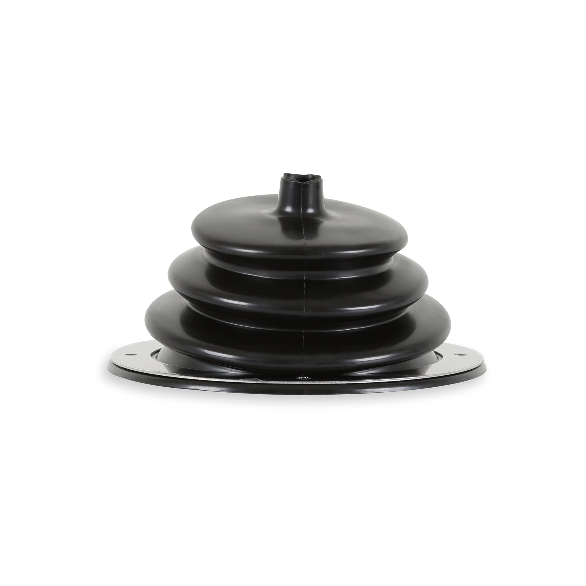Small Round Mr. Gasket Shifter Boot, Black