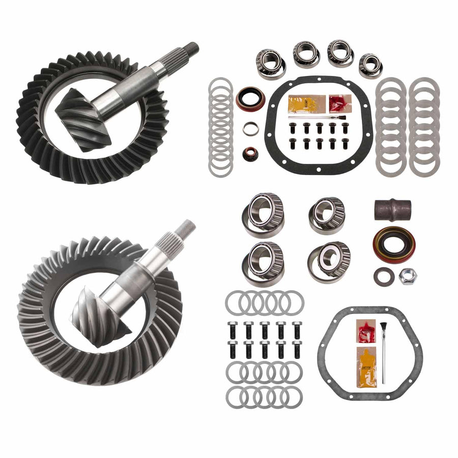 Differential Ring & Pinion Motive Gear D44-321JK, For Dana 44 JK Axles, Gear Ratio 3.21, 10-Bolt, 24 Spline, 14 Pinion & 45 Ring Tooth -Fits Jeep Wrangler JK, Rep. Spicer 2007774-5, Mopar 68035568AA.