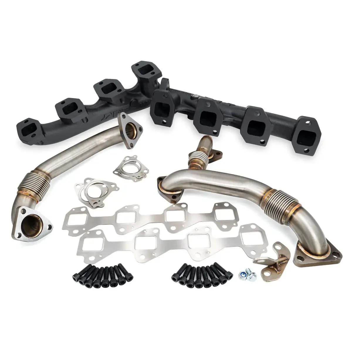 High-Flow Manifolds and Up-Pipes Kit Pacific Performance Engineering - 2017-2020+ GM 6.6L Duramax L5P