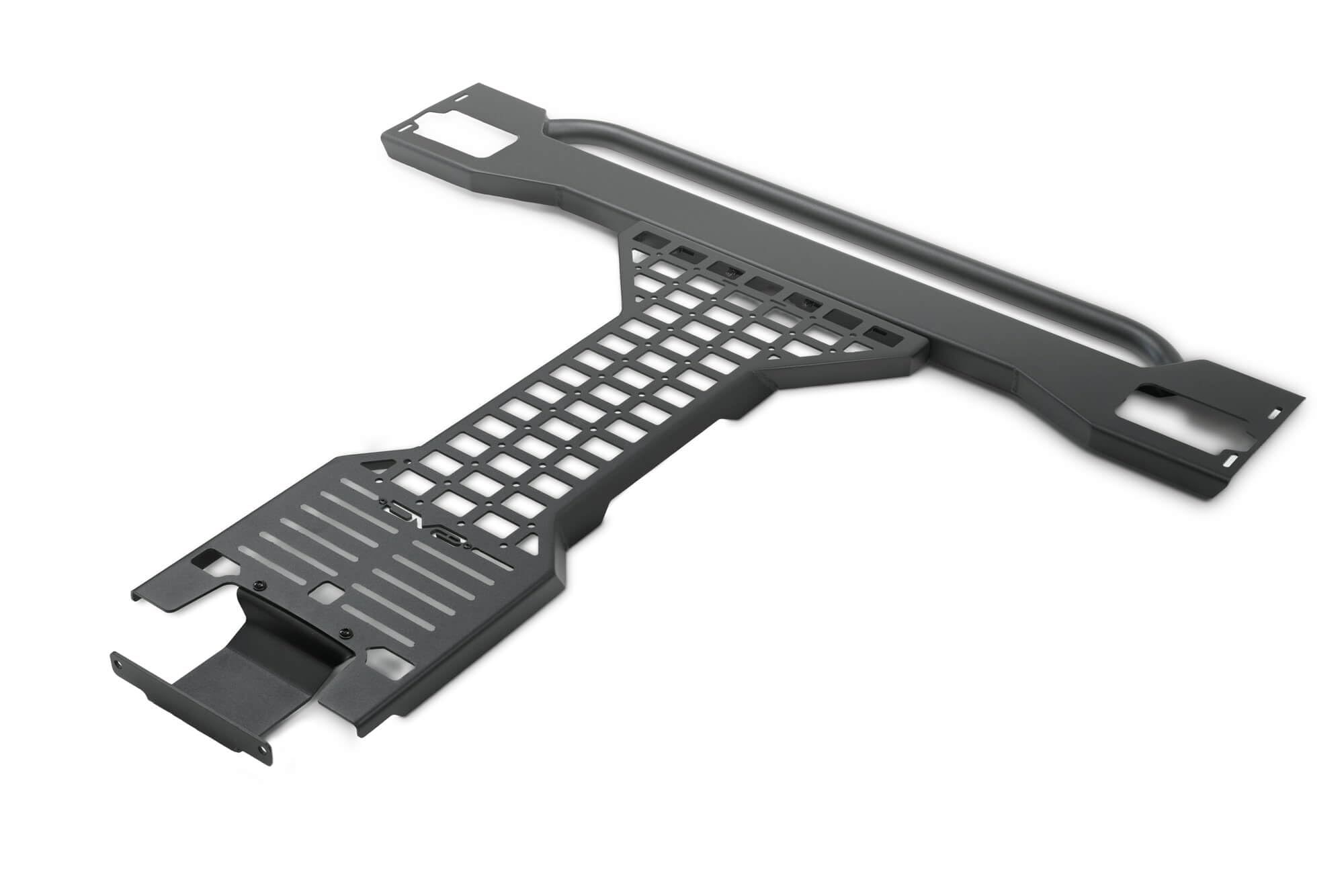 DV8 Offroad Molle Panel Overhead for The 2021-2025 Ford Bronco Soft Top & Hard Top 4-Door Models | Great for Molle Bags, CB/Race Radio, Phone Holders, Holster, Sheaths & More | Rear Grab Handle