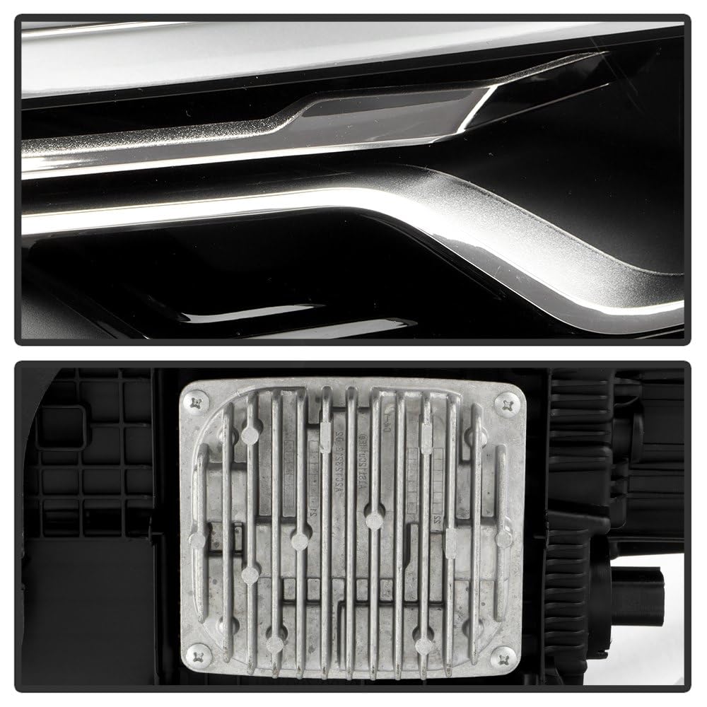 Cadillac XT6 Spyder (POE) 20-23 Full LED Single Projector Headlight w/o Super Cruise - OE Left Base